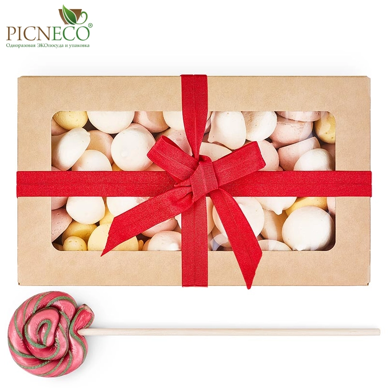 товар Контейнер бумажный 1000мл, крафт, серия OneBox OKP100